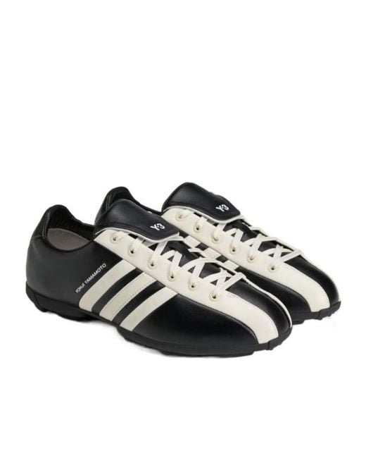 Y-3 Black Field Sneakers for men