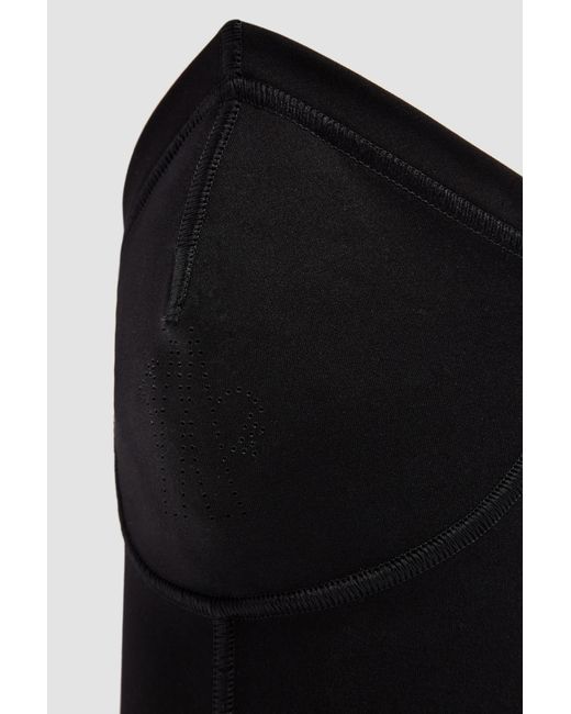 Moncler Black Technical Jersey Neck Warmer