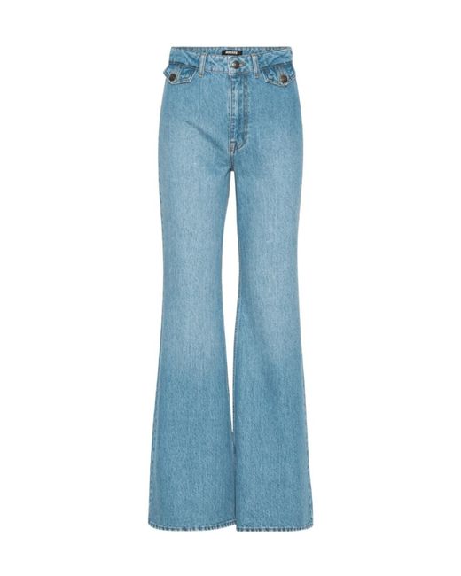 ROTATE BIRGER CHRISTENSEN Blue Flared Jeans