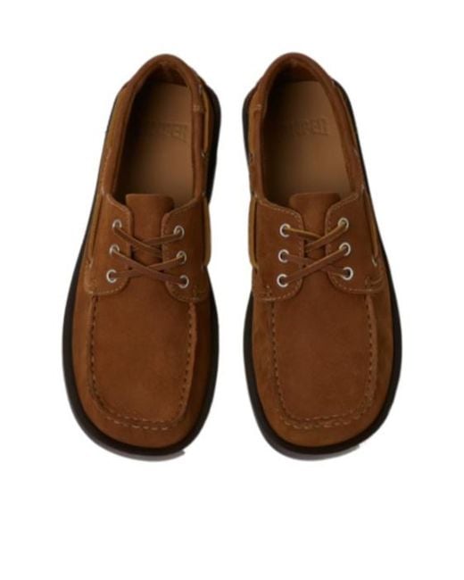 Camper Brown Don Moccasins for men