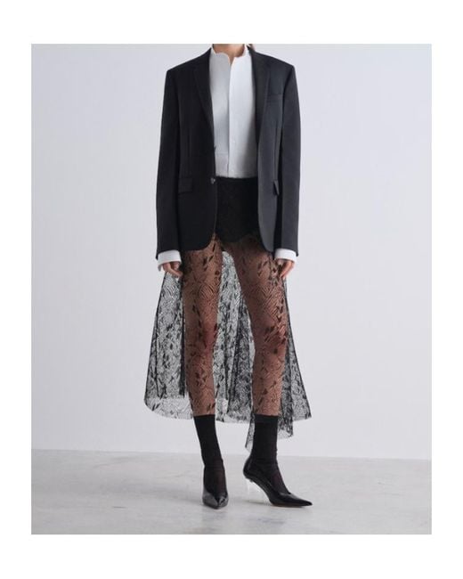 Fendi Black Single Breasted Tailored Jacket