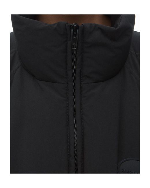 Alexander Wang Blue Tied Waist Puffer Coat
