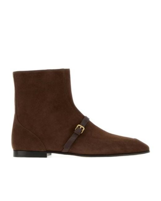 Church's Brown Round-Toe Short Boots