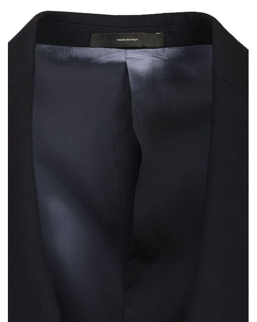 Paul Smith Black Single-Breasted Two-Piece Suit for men