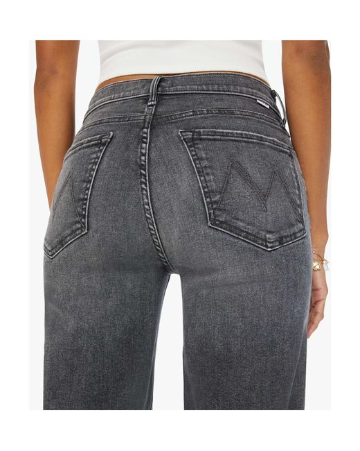 Mother Gray The Twister Heel Jeans