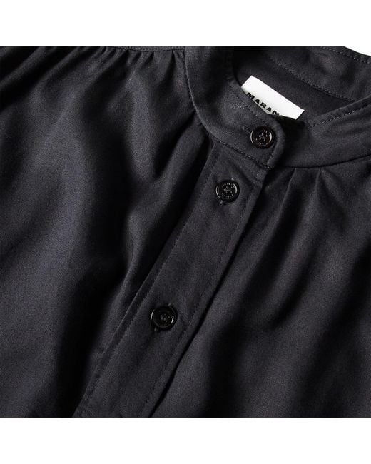 Isabel Marant Black Violeta Blouse