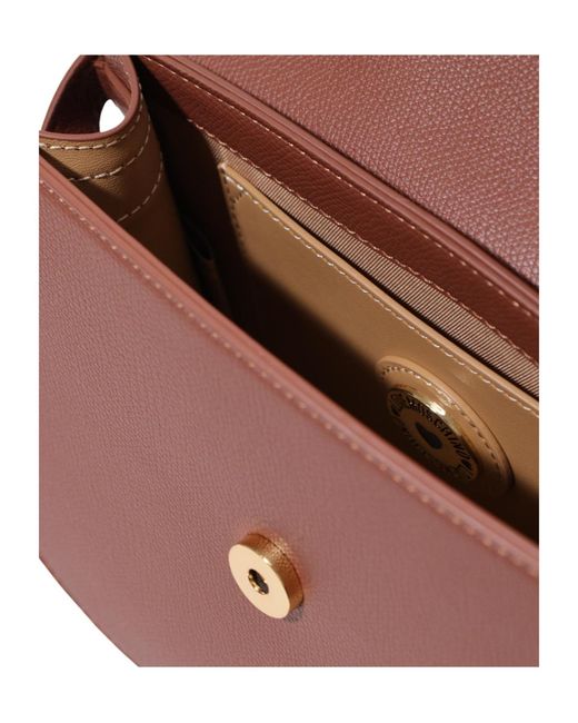 Moschino Red Flap Shoulder Bag