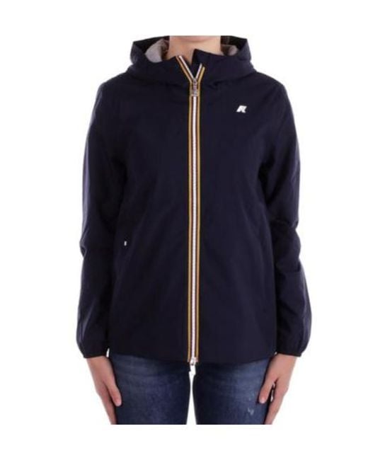 K-Way Blue Marguerite Stretch Jacket
