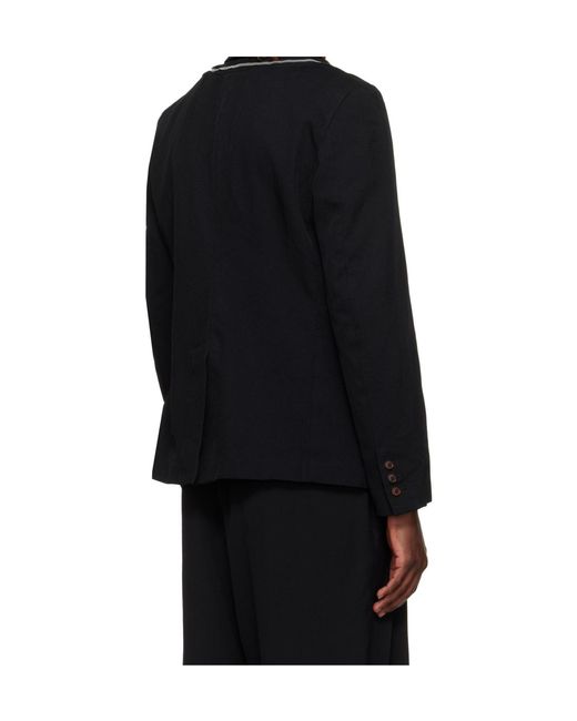 Comme des Garçons Black Zipped Jacket for men