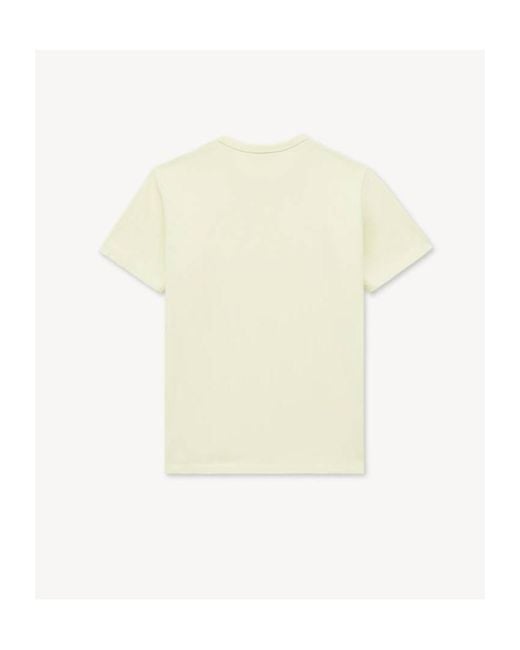 KENZO White Tulip' Embroidered Slim T-Shirt for men