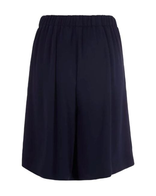 P.A.R.O.S.H. Blue Elasticated Waistband Shorts