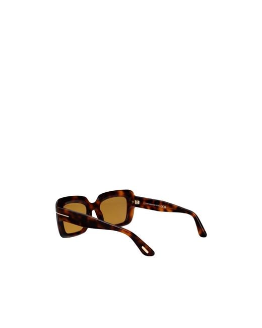 Tom Ford Multicolor Eyewear Leila Square-Frame Sunglasses