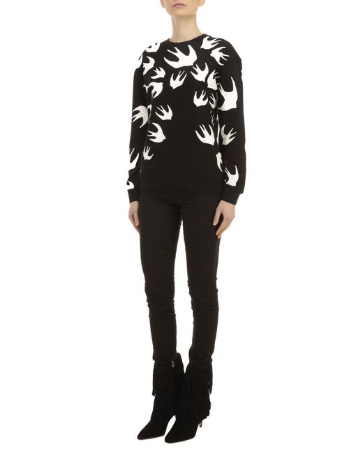 McQ Alexander McQueen Black Swallow' Pullover