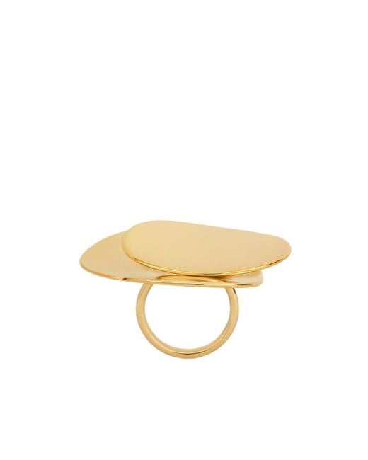 Céline Metallic Petale Ring