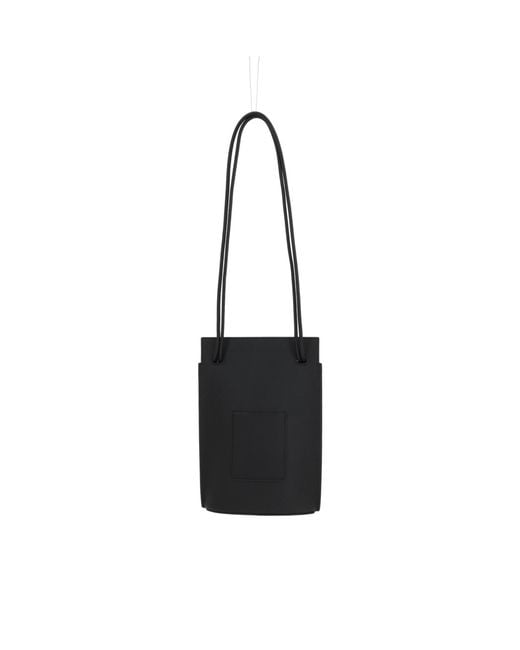 Loewe Black Drawstring Tote Bag
