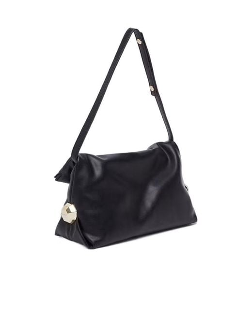 Liu Jo Black Medium Riccy Shoulder Bag