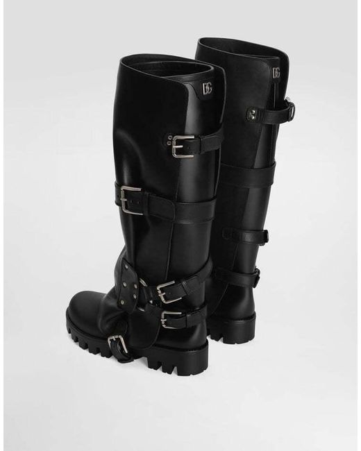 Dolce & Gabbana Black Boots