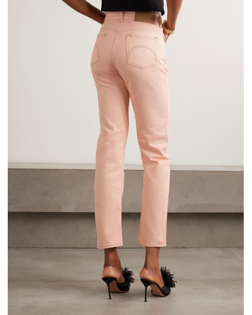 Blazé Milano Pink Clapotis Paso Straight Leg Jeans