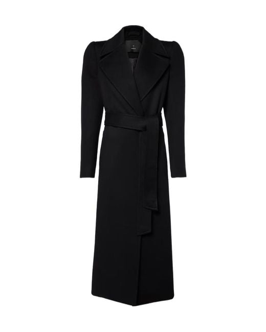 Wardrobe NYC Black Belted Coat