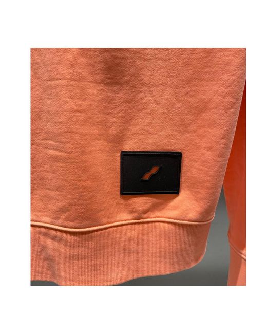 we11done Orange Logo Sweater
