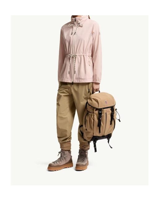 Moncler Pink Soulare Hooded Jacket