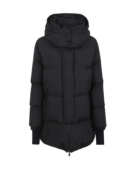 Herno Black Hooded Down Jacket