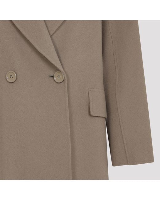 Max Mara Natural 'S Enzo Double-Breasted Coat