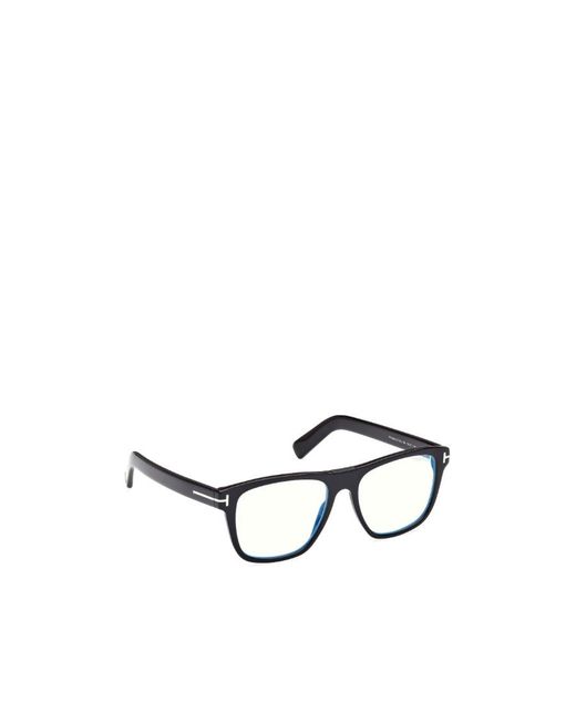 Tom Ford White Contrast-Frame Flat Mirror for men