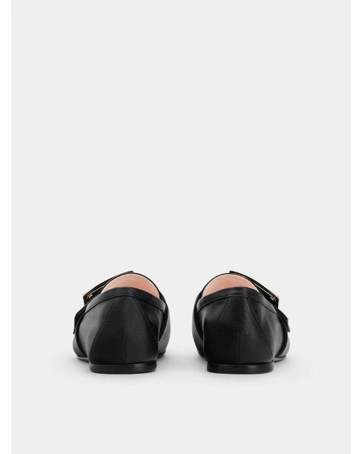 Roger Vivier Black Logo Loafers