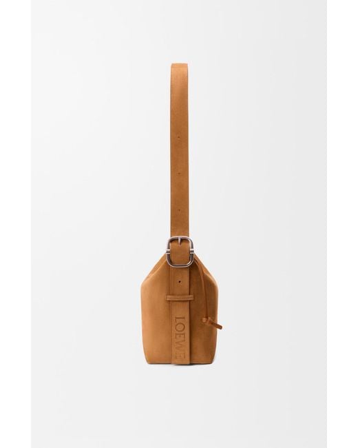 Loewe White Medium Loop Hobo for men