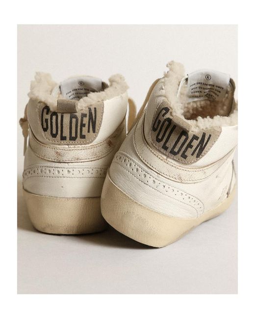 Golden Goose Deluxe Brand Natural Mid Star