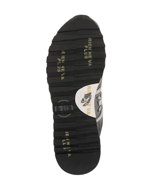 Premiata Gray Lander 4586 Casual Sports Shoes for men