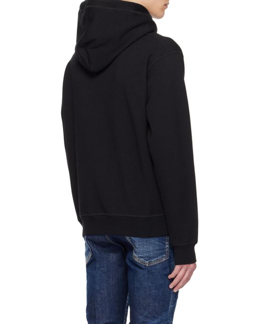DSquared² Blue X Honda Long-Sleeved Drawstring Hoodie for men