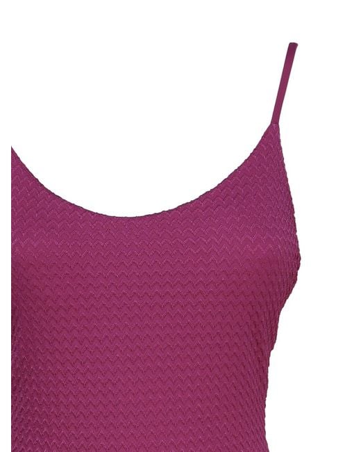 Fisico Purple Bodysuit