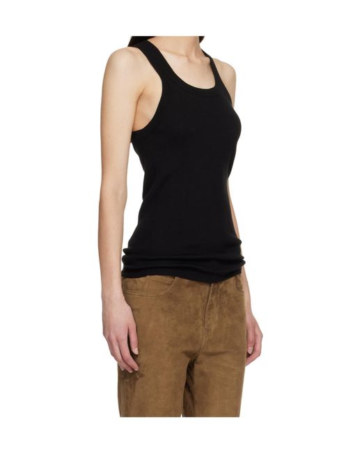 Tom Ford Black Wool Crew Neck Vest