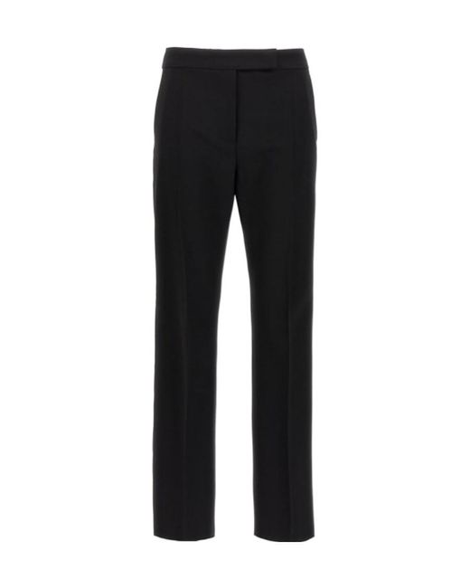 Max Mara Black Straight Casual Pants