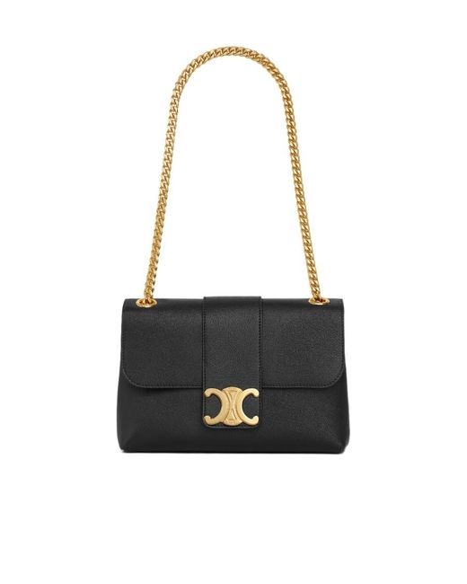 Céline Black Medium Victoire Bag