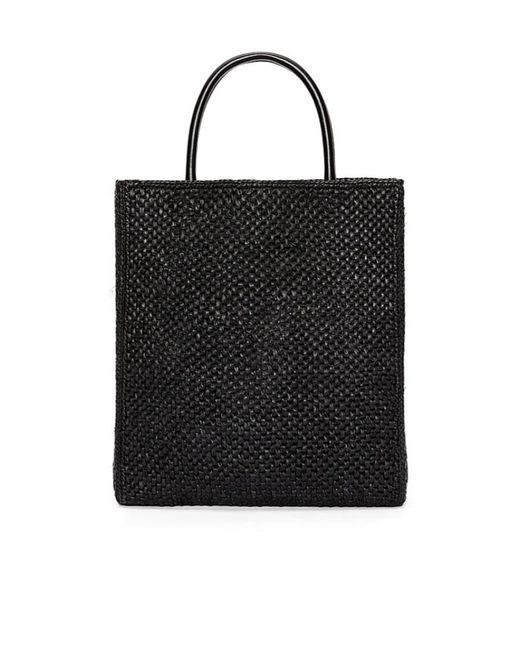 Loewe Black Standard A4 Tote Bag