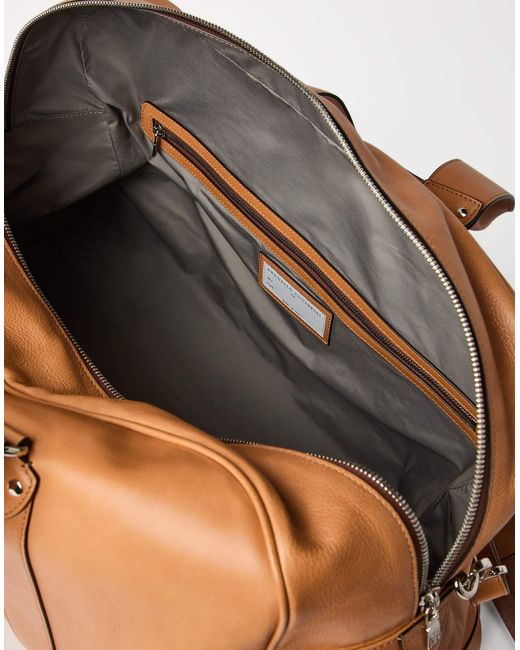 Brunello Cucinelli Brown Vachetta Bag for men