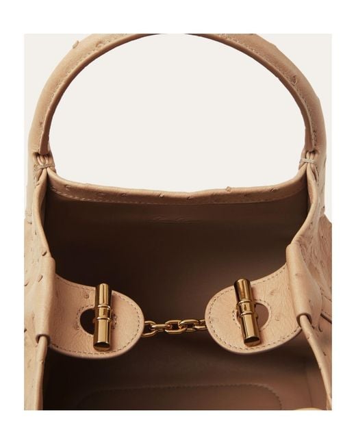 Loro Piana Natural Bale Small Shoulder Bag
