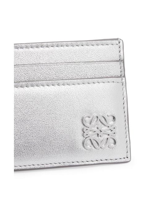 Loewe White Puffer Anagram Cardholder