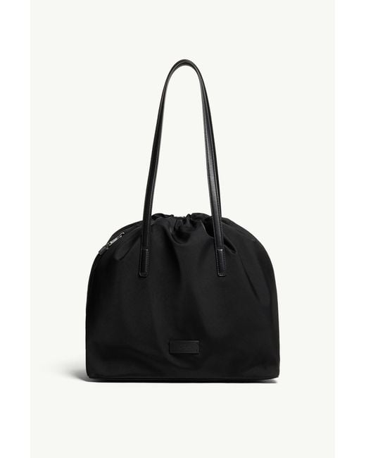 Moncler Black New Trick Water-Repellent Tote Bag