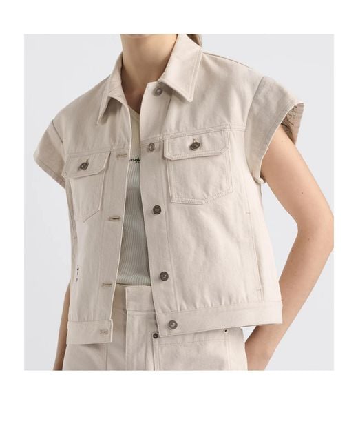 Dior White Jacket With Cap Sleeves