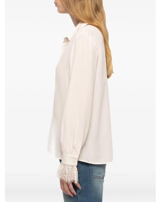 Zadig & Voltaire White Long-Sleeved Shirt