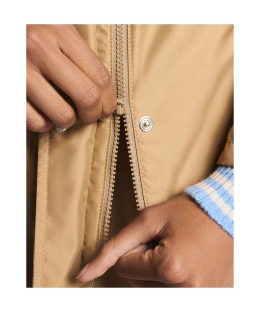 Fay Natural Hook-Fastening Waterproof Jacket