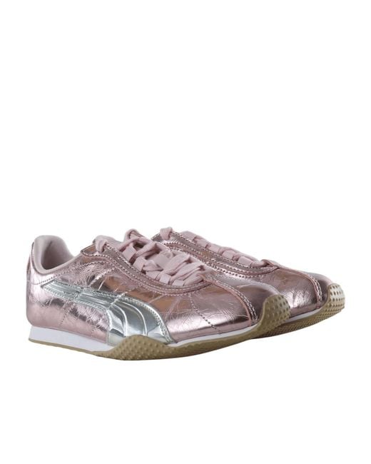 PUMA Gray H-Street Metallic Sneakers