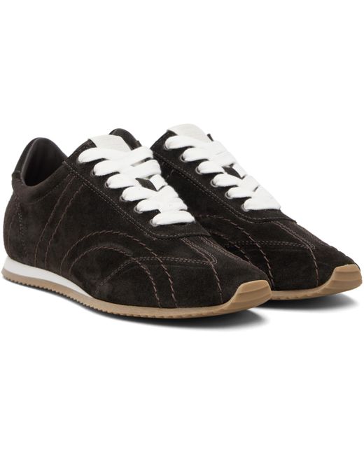 Totême  Black Totême Flex Low-Top Sneakers