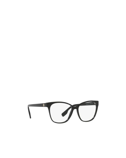 Burberry White Eyewear Square Frame Glasses