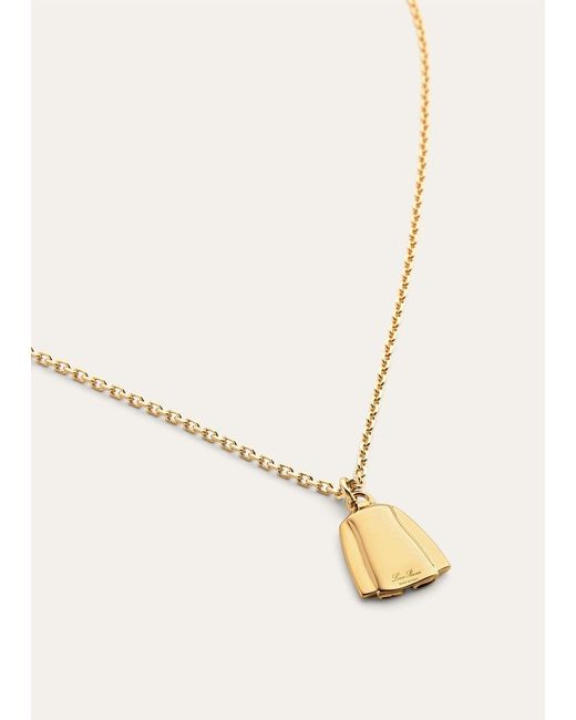 Loro Piana Metallic Spagna Jacket Necklace