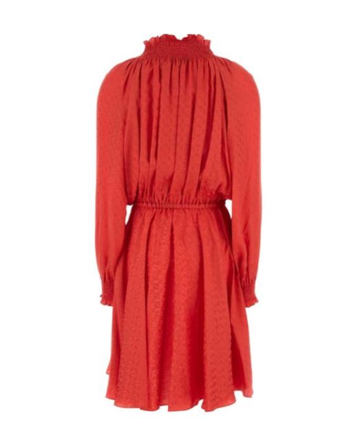 ワンピース FENDI JACQUARD SILK MINI DRESS Fendi Ff Jacquard Mini Dress | italist